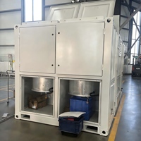 Banc de charge conteneurisé 2 MW (2000 kW) à charge fictive de type sec refroidi par air pour les tests de mise en service des centrales électriques