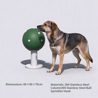 Fontaine à eau pour animaux de compagnie, piscines pour grands chiens, tapis de jeu en forme de boule, aire de jeux extérieure pour chiens