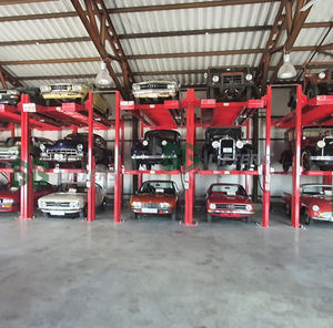 تخزين سيارة هيدروليكي للخدمة الشاقة ، رفع سيارة مكدس ثلاثي بأربع وظائف - Product Image 3