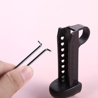 YOUKI Support de chaussures en plastique noir réglable, extenseur de chaussures de loisirs pour empêcher la déformation des accessoires, étire-chaussures unisexe