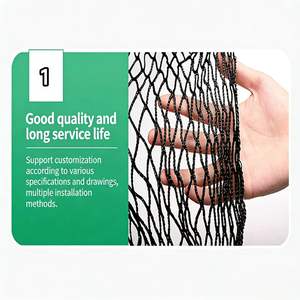 Filet de protection multisports d'extérieur pour golf et baseball, pliable, en polyester écologique, résistant aux intempéries et anti-UV - Product Image 4