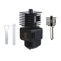 Pièces d'imprimante 3D, buses de pulvérisation en acier inoxydable pour kit Hotend Bambu Lab A1 Mini 0,2 / 0,4 / 0,6 / 0,8 mm