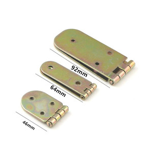 Bisagra Abatible de Hierro con Recubrimiento de Color, 120 mm, 21 mm de Grosor, 1.5 mm de Espesor, Bisagra para Muebles de Montaje Superficial, Diseño Industrial - Product Image 2
