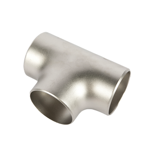 DIN 2616 高品質パイプ継手：SS304/SS316ステンレス鋼等径突合せティーフィッティング - Product Image 4