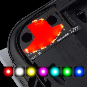 สำหรับ PS5 รุ่นแผ่นดิสก์และดิจิทัล ชุดไฟ LED โลโก้เรืองแสง RGB 7 สี 24 แบบ - Product Image 1