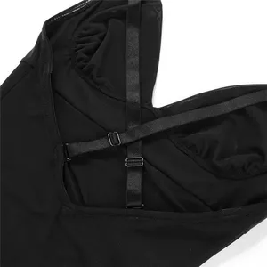 Venta al por mayor, nuevo diseño, eslinga, antideslizante, Fitness, ajustado, vestido moldeador de cuerpo para mujer - Product Image 5