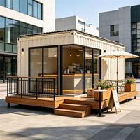 Offre Spéciale : Maisons Conteneurs Modulaires Préfabriquées en Acier avec Système de Support Complet pour Hôtels, Supermarchés et Fermes