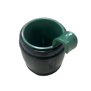 <span class=keywords><strong>Verre</strong></span> à whisky en forme de baril en plastique de 25ml avec crochet en PP PS pour mesurer et servir des boissons - Product Image 3