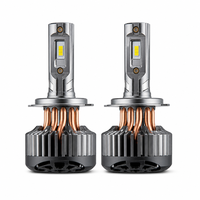 Ampoule de phare LED H7 TK-MOD666 300W 30000LM, double tube en cuivre, 6000K, Canbus, IP68, super lumineuse, ampoules LED pour voiture, éclairage automobile