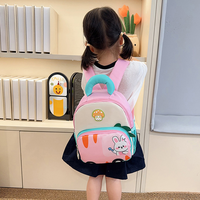 Sac à dos pour enfants personnalisé, imperméable, léger, avec bretelles réglables, coussin dorsal respirant, pour la maternelle et l'école primaire