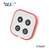 Nuevo Control Remoto Universal de Código Variable de 4 Botones 433M, Venta Directa de Fábrica, Interruptor de Control Remoto para Puerta de Garaje
