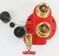 Collecteur d'eau à bride en laiton de 4 pouces BS3360 Adaptateur de pompe à eau à 4 voies pour équipement de lutte contre l'incendie Accessoires