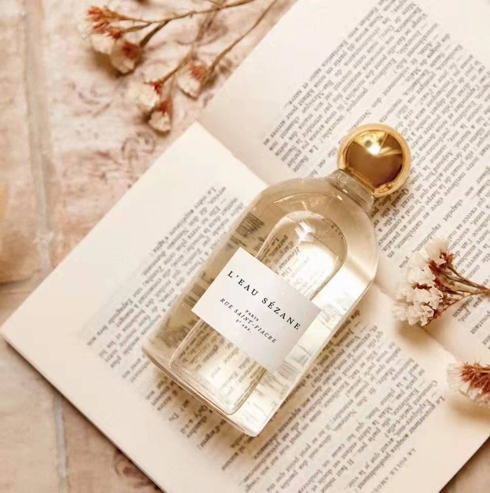 100ml Round Empty Luxury Gold Cap Parfum Packaging Bottle Spray Atomizer Glass Perfume Bottle