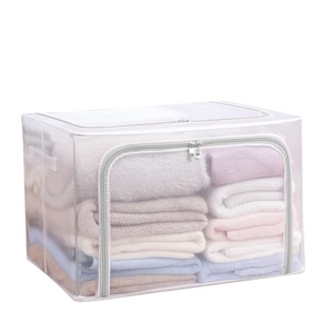 High quality durable using various custom durable clothes storage box with zipper
