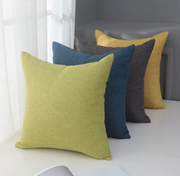 Coussin de canapé personnalisé avec logo, coussin décoratif doux, housse de coussin carrée pour la maison et la chambre