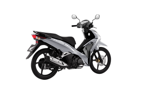 Suspension avant télescopique semi-automatique, moto originale Future 125cc PGM-FI, édition premium, argent noir, injection de carburant - Product Image 6