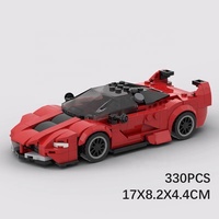 Set de Construcción de Coche de Carreras, Bloques de Construcción de Superauto, Juguete de Construcción en Stock, Venta Caliente