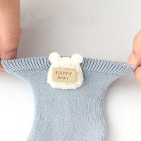Lot chaud hiver bébé chaussettes mignon doux nouveau-né bébé fille garçon épaissir éponge chaussettes dessin animé lapin ours sol chaussette