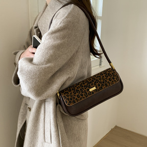Bolso Bandolera Retro de Moda, Nuevo Invierno 2025, Estilo Francés para Mujer, Bolso de Hombro Casual, Bolso Tote Liso, Venta al Por Mayor - Product Image 1