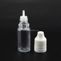 Dispensación en Europa, 5ml, 10ml, 15ml, 20ml, 30ml, 50ml, anillo evidente antirrobo a prueba de manipulaciones y niños, botella de plástico negro TPD transparente para mascotas