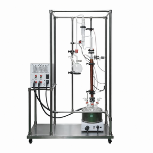Colonne de distillation de laboratoire TOPTION en acier inoxydable 316L pour la récupération d'éthanol, chauffage enveloppé, capacité 10-50L/H, 220V 600W - Product Image 1