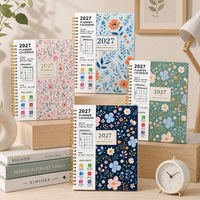 Carnets de notes et agendas personnalisés A5 2027 en spirale pour la vente en gros – Papeterie scolaire personnalisée