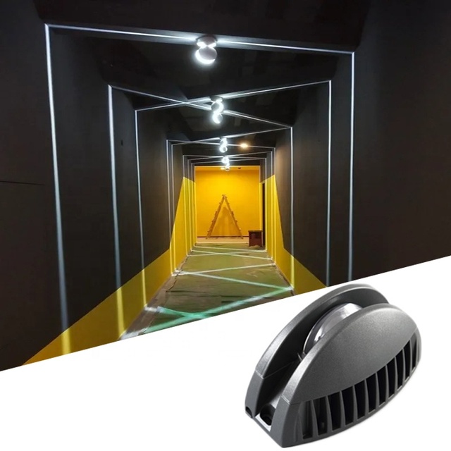 Smart RGBW Window Sill Light 12W IP65 360° Color Changing LED Spot Light with Remote for Outdoor Wall Lighting
