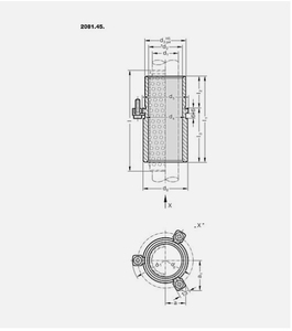 บูชลูกปืนแบบมีหน้าแปลน ISO 9448-7 สำหรับระบบเสาค้ำยัน - Product Image 2