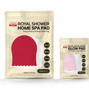 Éponge royale de douche exfoliante et massante pour le corps, outil de soin de la peau pour spa à domicile - Product Image 1