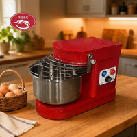Mélangeur sur socle électrique professionnel commercial 7L 3kg Machine de cuisine alimentaire de cuisine