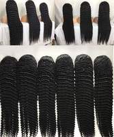 Perruque Lace Front Deep Wave Cheveux Humains 13x4 HD Sans Colle Pré-Pluckée avec Baby Hair Ligne de Cheveux Naturelle Prête à Porter