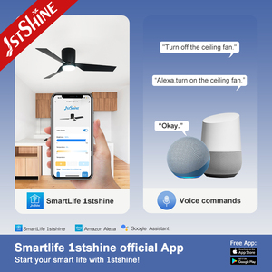 Ventilatore da Soffitto 1stshine a Incasso con Telecomando, Personalizzabile OEM/ODM, a Risparmio Energetico, Innovativo e Durevole, con Luce LED - Product Image 6