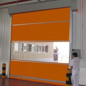 Puerta de persiana enrollable rápida Industrial automática moderna de alta calidad PVC rodillo de alta velocidad rollo rápido alto Kecepatan <span class=keywords><strong>pintu</strong></span> - Product Image 2