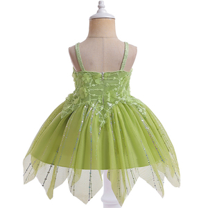 Ippopotamo per bambini vestito verde da fata per bambini Costume di Halloween <span class=keywords><strong>Film</strong></span> e televisione abbigliamento da principessa vestito di Halloween - Product Image 3