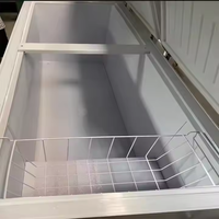 Congélateur vertical commercial, réfrigérateur de présentation rapide, congélateur profond pour crème glacée