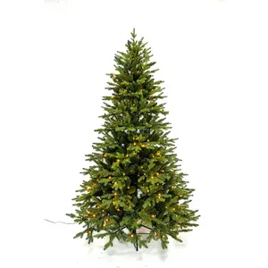 बिक्री के लिए 12 फुट का प्रीमियम विशाल क्रिसमस ट्री कृत्रिम लक्जरी आधुनिक एलईडी क्रिसमस ट्री