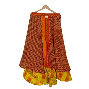 Falda de seda plisada de cintura alta de lujo Top otoño cóctel brillante vestido de invitado de boda para mujer dama de honor Natural 2 uds no tejido - Product Image 1
