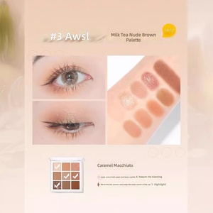 <span class=keywords><strong>Paleta</strong></span> <span class=keywords><strong>de</strong></span> Sombras <span class=keywords><strong>de</strong></span> Ojos <span class=keywords><strong>de</strong></span> Nueve <span class=keywords><strong>Colores</strong></span> a Prueba <span class=keywords><strong>de</strong></span> Agua 9G, Fabricación <span class=keywords><strong>de</strong></span> Marca Privada OEM/ODM, <span class=keywords><strong>Maquillaje</strong></span> en Tonos <span class=keywords><strong>Tierra</strong></span> Pastel - Product Image 1