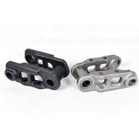 Ensemble de chaînes de chenilles Dcf Dozer, pièces de train de roulement pour mini-excavatrice Jcb, assemblage de plaques de chaînes de chenilles D4 D5m D8r D20 Ex60 Sk330 Pc200