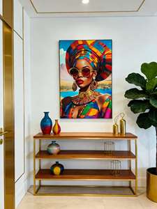 <span class=keywords><strong>งาน</strong></span>ศิลปะรูปปั้นพอร์ตเทรตคริสตัลพอร์ซเลนและภาพวาด ศิลปะตกแต่งผนังภาพวาดผู้หญิงสมัยใหม่ - Product Image 2