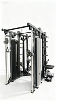 Rack de Squat Demi-Cage Rosen en Acier Galvanisé de 3 mm d'Épaisseur pour Entraînement de Force et Entraînement Complet du Corps