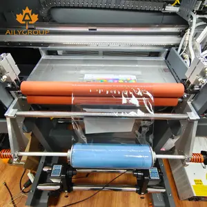 Stampante NEWIN A1 UV DTF stampante automatica 2 In 1 Uv Dtf Sticker con laminatore 3/4 pezzi I1600 per etichetta