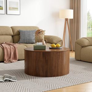 Bán Buôn Bàn Cà Phê Thế Kỷ Hiện Đại Óc Chó Bảng Điều Chỉnh Không Gian Nhỏ Trung Tâm Cà Phê Bảng Cho Phòng Khách - Product Image 5