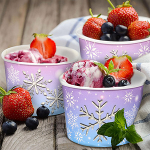 Vasos Desechables para Golosinas, Vasos <span class=keywords><strong>de</strong></span> Papel para Postres, Tazones para Helado, para Decoración <span class=keywords><strong>de</strong></span> Fiestas, Suministros para Empacar Helados y Postres - Product Image 6