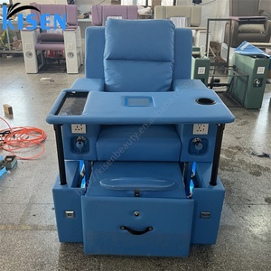 KISEN Beauty Pedicure Sofa Chair Manufacture Electric Manicure and Foot Massage Chair for Nail Salon Foot Spa Pedicure Chair - Product Image 4