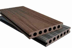 Plancher en bois co-extrudé WPC pour terrasses extérieures, jardins, balcons, clôtures en bois pour patios et planches en bois-plastique d'extérieur - Product Image 2