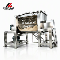 Mélangeur à ruban, mélangeur industriel, mélangeur de poudre, machine de mélange certifiée CE pour poudre