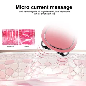 Mini Micro current Facial Toning Device Gesichtsculpting-Tool Reduzieren Sie die Double Chin Face Skin Beauty Massage