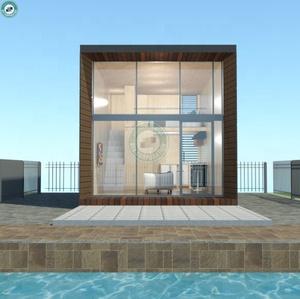 Casa Contenedor Prefabricada de Aluminio de 4.5m de Altura, Casa Pequeña de 10 pies, Oficina, Cabaña de Una Habitación en Suecia - Product Image 2