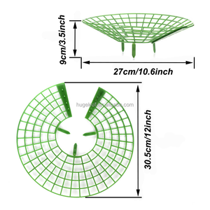 <span class=keywords><strong>Support</strong></span> de <span class=keywords><strong>support</strong></span> de culture en plastique <span class=keywords><strong>pour</strong></span> plantes de fraises avec 3 pieds robustes - Product Image 2